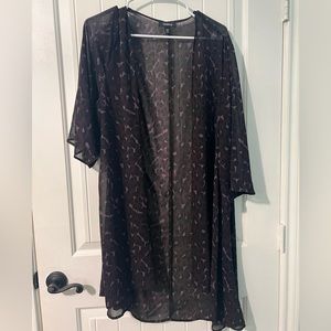 Animal Print Cardigan